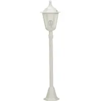 Albert 684142 Wegeleuchte Typ Nr. 4142 - Farbe: weiß, für 1 x Lampe, E27