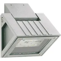 Albert 692410 Wandstrahler Typ Nr. 2410 - Farbe: Silber, mit 1 x LED 16 W, 1600 lm
