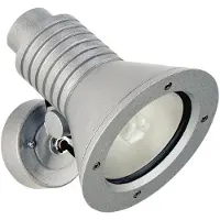 Albert 692182 Wandstrahler Typ Nr. 2182 - Farbe: Silber, für 1 x Lampe 15 W, E27