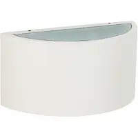Albert 686147 Wandleuchte Typ Nr. 6147 - 2-seitig - Farbe: weiß, 2-seitig, für 1 x QT14 - 60 W, G9