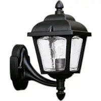 Albert 661812 Wandleuchte Typ Nr. 1812 - Farbe: schwarz, für 1 x Lampe, E27