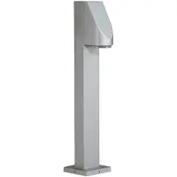 Albert 692078 Pollerleuchte Typ Nr. 2078 - Farbe: Silber, mit 1 x LED 10 W