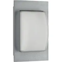 Albert Außenlampe Pentangles 30 cm - grau