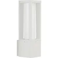 Albert Gartenlampe Oblong 35 cm - weiß