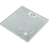 Beurer GS 10 756.30 Elektronische Personenwaage, max. 180 kg Tragkraft, LCD-Infodisplay