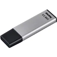 Hama USB-Stick "Classic, USB 3.0", silber (silberfarben), 256 GB, USB-Sticks, USB-Stick
