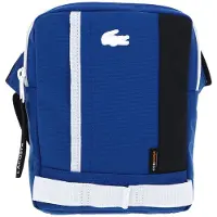 Lacoste Umhängetasche Urban Break Vertical Camera Bag Marina Noir Farine blau