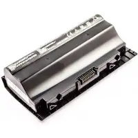 AccuCell Akku passend für ASUS G75, A42-G75, Li-Ion, 14,8V, 4400mAh, 65,1Wh, black