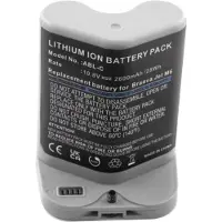 AccuCell Akku passend für iRobot Braava Jet M6, Li-ion, 10,8V, 2600mAh, 28,1Wh