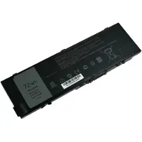 AccuCell Akku passend für Laptop Dell Precision 15 7510 Serie, 17 7710 Serie, Typ 0FNY7 u.a. - 11,1V - 6500 mAh