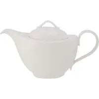 Villeroy & Boch Teekanne "Teekanne New Cottage Basic 1,1 l weiß", weiß, Kannen, Teekanne