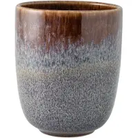 Villeroy & Boch Becher "Becher ohne Henkel Lave 400 ml", beige, 1 tlg., Steingut, LIKE. BY , Trinkgefäße, Becher