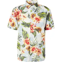 Superdry für Herren. M4010947A Mehrfarbiges Hemd mit Hawaii-Print (M), Lässig, Modal, Kurzarm