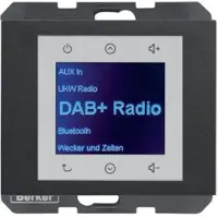 Berker 29847006 Radio Touch UP DAB+ K.x anthrazit matt