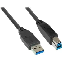 GOOD CONNECTIONS Alcasa 3m USB 3.0, 3 m, USB A, USB B, USB 3.2 Gen 1 (3.1 Gen 1), Stecker/Stecker, 5 Gbit/s