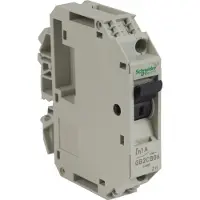 Schneider Electric GB2CB06 Leistungsschalter TeSys für Steuerstromkreise, GB2-CB, 1A, 1p, 1d - 6 Stück