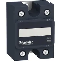 Schneider Electric SSP1A450BDT Halbleiterrelais, Montageplatte, E: 4-32 VDC, A: 48-660 VAC, 50 A, Wärmefolie