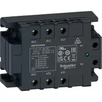 Schneider Electric SSP3A250B7T Halbleiterrelais, Harmony SSP3, 42-660V AC, 3x 50 A, nullspannungsschaltend, E: 18-36V AC, Wärmefolie