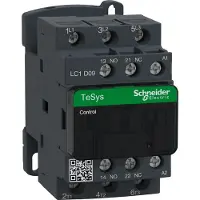 Schneider Electric LC1D09FC7 Leistungsschütz LC1D 3p, +1S+1Ö, 4 kW, 9 A, 400 V AC3, Spule 127 V AC