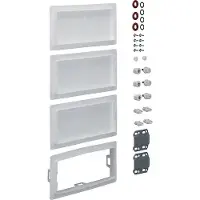 Hager FZ444B Verbindungssatz, univers, vertikal, für Schrank 4-feldrig T:160/205mm