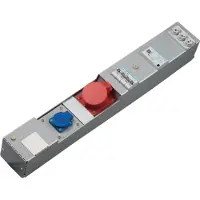 Hager ZAH012L Steckdosenleiste, KVS, 1 x CEE 32A, 1 x Steckdose mit Schutzkontakt