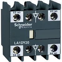 Schneider Electric LA1DY20 Hilfsschalterblock, 2S, Schraubanschluss