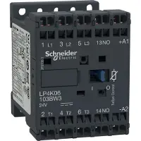 Schneider Electric LP4K09103BW3 Leistungsschütz LP4K 3p, +1S, 4 kW, 9 A, 400 V AC3, Spule 24 V DC