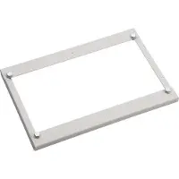 Hager MES-DBD8560 Dachrahmen distanziert 850x600 (BxT) lackiert MESDBD8560