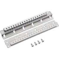 Hager MES-MTP60 Mitten-Tiefenprofil Tiefe 600mm zum Abstützen mehrteiliger Montageplatten MESMTP60
