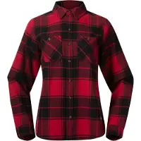 Bergans Nordmarka Flannel Shirt Women red/black check (25689) XS