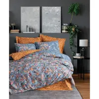 L'essentiel Maison , Alekra - Mustard, Super King Bettwäsche-Set (EU) (IT), Senf, 100 % Baumwolle, 260 x 260 cm