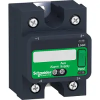 Schneider Electric SSP1A125BDS Halbleiterrelais, Montageplatte, E: 3-32 VDC, A: 24-300 VAC, 25 A, Diagnose