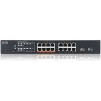 Zyxel XMG1915-18EP, Managed, L2, 2.5G Ethernet (100/1000/2500), Power over Ethernet (PoE), Rack-Einbau