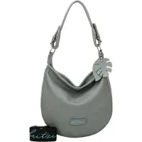 Fritzi aus Preußen Schultertasche Umhängetasche Eco Hobo Bag Sky grau