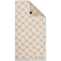JOOP! Handtuch JOOP "Handtuch Classic Cornflower 1er Pack", beige (creme), B:50cm, Obermaterial: 100% Baumwolle CO., Handtücher, Handtuch
