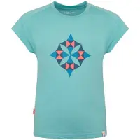 TROLLKIDS - Girl's Sandefjord T - Merinoshirt Gr 98 türkis