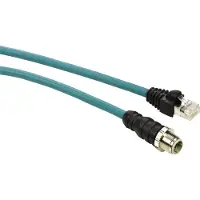 Schneider Electric TCSECL1M3M10S2 Ethernet ConneXium-Kabel, M12-Stecker, RJ45-Stecker, IP67, 10m