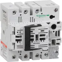 Telemecanique GS1DD4 - Grundblock Trennschalter 32A 3P+N Sicherung