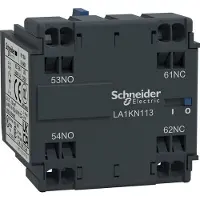 Schneider Electric Electric LA1KN113 Hilfsschalterblock, 1S+1Ö, Federzugklemmen