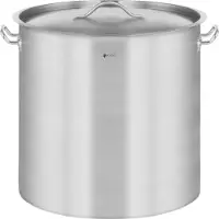 Royal Catering Gastronorm-Topf mit Deckel, Edelstahl, für Induktionsherd, 36 L