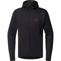 Haglöfs - L.I.M Mid Multi II Hood - Fleecejacke Gr XXL schwarz