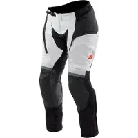 Dainese Super Adventure Absøluteshell Wasserdichte Schwarz Glacier Grau Rot Motorrad Textilhose Größe 52
