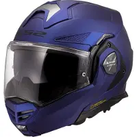 LS2 FF901 Advant X Solid Glanz Schwarz Klapphelm Größe L