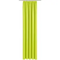 Wirth Vorhang "Dim out" Gr. 10, grün (limone), B:285cm H:245cm, Polyester, Gardinen, Vorhang