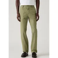 Levi's 1100000002199 "CHINO AUTHENTIC STRT", Herren, Gr. 31, Länge 34, grün (deep liche34), Web, Obermaterial: 100% Baumwolle, unifarben, regular fit knöchellang, Hosen 1100000002199, in vielen Farben