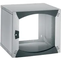 Schneider Electric Actassi OPB, Wand-Rack, 12HE B600 T600 fest 19undquot;-Glastür R7035 NSYOPB12U6F