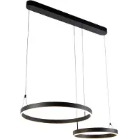Paul Neuhaus Design-Hängelampe Esko Schwarz