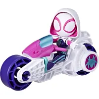 Hasbro Marvel Spidey, Motorrad, 3 Jahr(e), Kunststoff, Blau, Cyan, Rot, Weiß