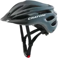 Cratoni Pacer Jr Kinder Fahrradhelm - black-grey matt