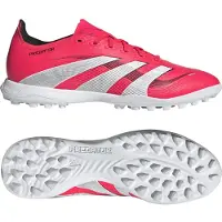 Adidas Fußballschuh PERFORMANCE "PREDATOR LEAGUE TF", Damen, Gr. 45, rot (lucid rot, cloud weiß, core schwarz), Synthetik, Schuhe Fußballschuh, für synthetische Hartplätze